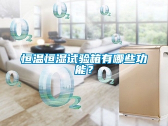 知識百科恒溫恒濕試驗箱有哪些功能？