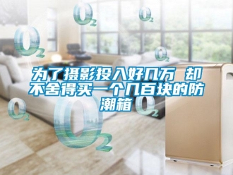 常見問題為了攝影投入好幾萬 卻不舍得買一個幾百塊的防潮箱