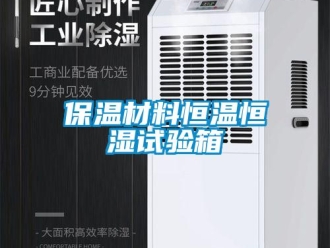 常見問題保溫材料恒溫恒濕試驗箱