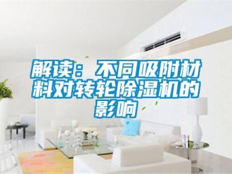 行業新聞解讀：不同吸附材料對轉輪除濕機的影響