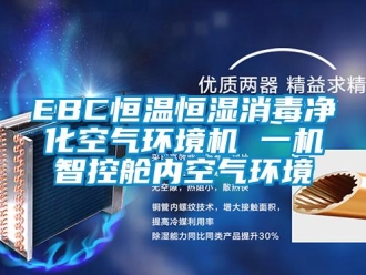 常見問題EBC恒溫恒濕消毒凈化空氣環境機 一機智控艙內空氣環境