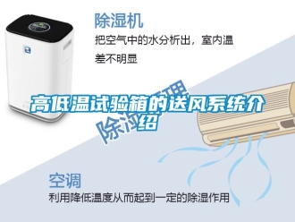 常見問題高低溫試驗箱的送風系統介紹