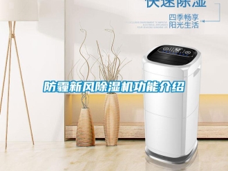企業(yè)新聞防霾新風(fēng)除濕機(jī)功能介紹