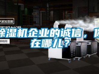 常見(jiàn)問(wèn)題除濕機(jī)企業(yè)的誠(chéng)信，你在哪兒？