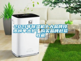 企業新聞2021年除濕機十大品牌技術榜單出爐！購買品牌趕緊收藏