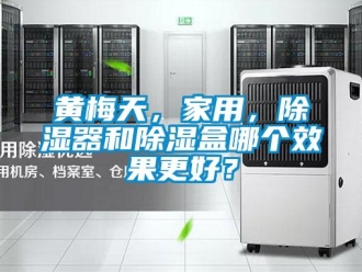 行業新聞黃梅天，家用，除濕器和除濕盒哪個效果更好？