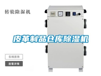 企業(yè)新聞皮革制品倉(cāng)庫(kù)除濕機(jī)
