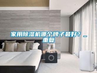 常見(jiàn)問(wèn)題家用除濕機(jī)哪個(gè)牌子最好？_重復(fù)