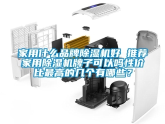 企業新聞家用什么品牌除濕機好 推薦家用除濕機牌子可以嗎性價比最高的幾個有哪些？