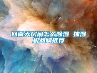 企業新聞回南天房間怎么除濕 抽濕機品牌推薦