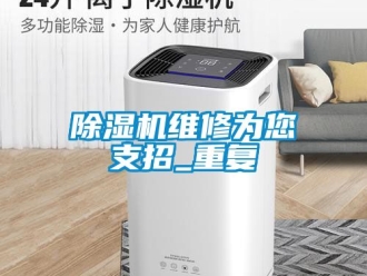 行業(yè)新聞除濕機(jī)維修為您支招_重復(fù)