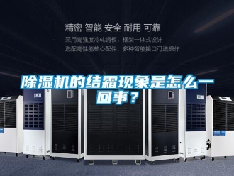 常見問題除濕機的結霜現象是怎么一回事？