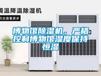 常見(jiàn)問(wèn)題博物館除濕機(jī)，嚴(yán)格控制博物館濕度保持恒濕