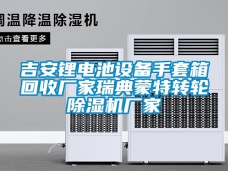 企業(yè)新聞吉安鋰電池設(shè)備手套箱回收廠家瑞典蒙特轉(zhuǎn)輪除濕機(jī)廠家