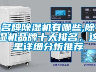 企業新聞名牌除濕機有哪些,除濕機品牌十大排名，這里詳細分析推薦