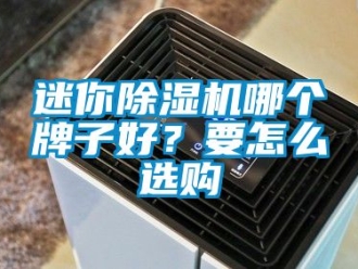 行業新聞迷你除濕機哪個牌子好？要怎么選購