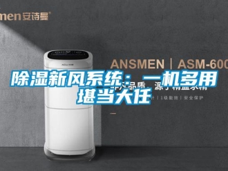 企業新聞除濕新風系統：一機多用堪當大任