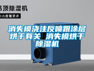 行業新聞消失模澆注反噴跟涂層烘干有關 消失模烘干除濕機