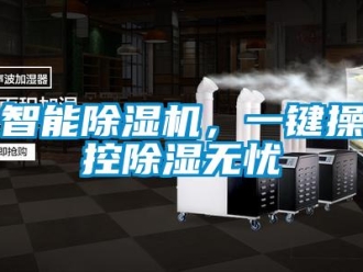 知識百科智能除濕機，一鍵操控除濕無憂