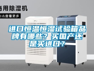 知識(shí)百科進(jìn)口恒溫恒濕試驗(yàn)箱品牌有哪些？買國產(chǎn)還是買進(jìn)口？