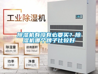 行業新聞除濕機有沒有必要買？除濕機哪個牌子比較好