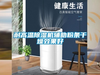 行業新聞耐高溫除濕機輔助粉條干燥效果好