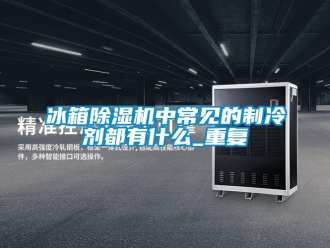 企業新聞冰箱除濕機中常見的制冷劑都有什么_重復