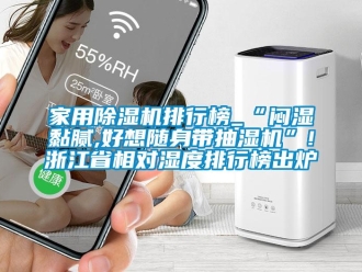 常見問題家用除濕機排行榜_“悶濕黏膩,好想隨身帶抽濕機”!浙江省相對濕度排行榜出爐