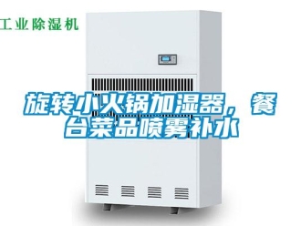 知識百科旋轉小火鍋加濕器，餐臺菜品噴霧補水