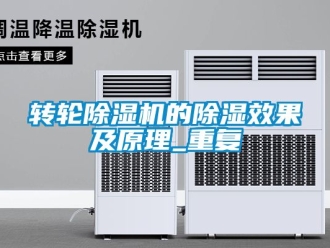 常見問題轉(zhuǎn)輪除濕機(jī)的除濕效果及原理_重復(fù)