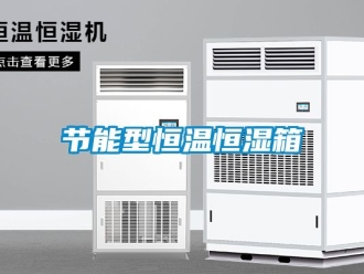 知識百科節(jié)能型恒溫恒濕箱