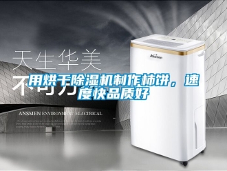 行業(yè)新聞用烘干除濕機(jī)制作柿餅，速度快品質(zhì)好