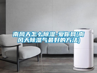 企業(yè)新聞南風(fēng)天怎么除濕-愛你網(wǎng)(南風(fēng)天除濕氣最好的方法)