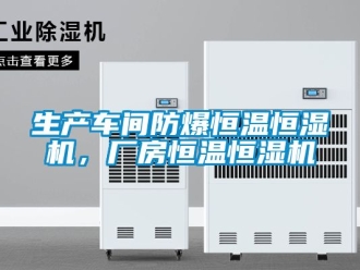 知識百科生產車間防爆恒溫恒濕機，廠房恒溫恒濕機