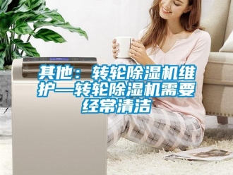 常見問題其他：轉輪除濕機維護—轉輪除濕機需要經常清潔