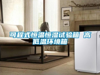 知識百科可程式恒溫恒濕試驗箱 高低溫環境箱