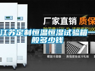 知識(shí)百科江蘇定制恒溫恒濕試驗(yàn)箱一般多少錢