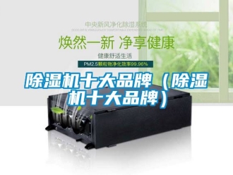 企業(yè)新聞除濕機十大品牌（除濕機十大品牌）
