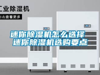 行業新聞迷你除濕機怎么選擇 迷你除濕機選購要點