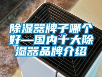 行業新聞除濕器牌子哪個好—國內十大除濕器品牌介紹