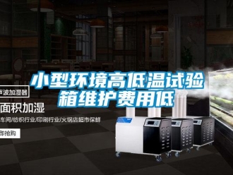 常見問題小型環境高低溫試驗箱維護費用低