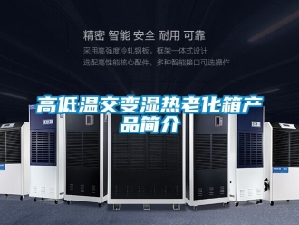 常見問題高低溫交變濕熱老化箱產品簡介