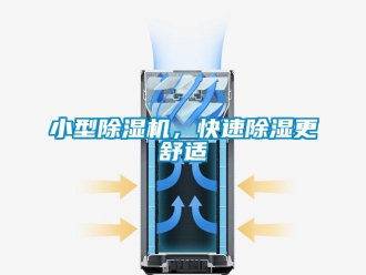 行業新聞小型除濕機，快速除濕更舒適