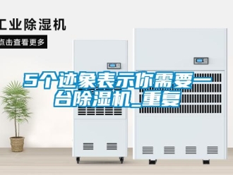 企業新聞5個跡象表示你需要一臺除濕機_重復