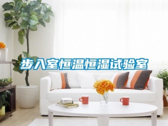 知識(shí)百科步入室恒溫恒濕試驗(yàn)室