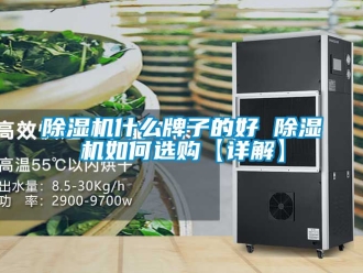 行業新聞除濕機什么牌子的好 除濕機如何選購【詳解】
