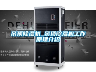 行業新聞吊頂除濕機_吊頂除濕機工作原理介紹