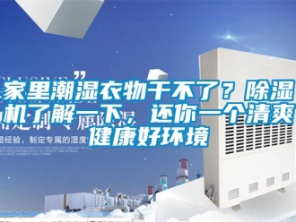 行業(yè)新聞家里潮濕衣物干不了？除濕機了解一下，還你一個清爽健康好環(huán)境
