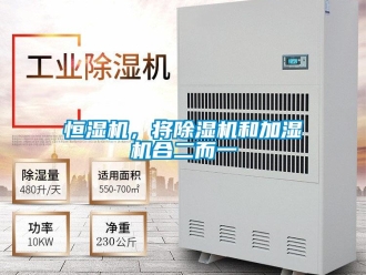 行業新聞恒濕機，將除濕機和加濕機合二而一