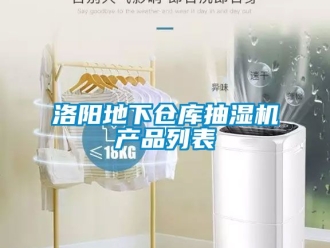 企業新聞洛陽地下倉庫抽濕機產品列表